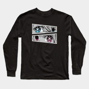 Aqua and Ruby Long Sleeve T-Shirt